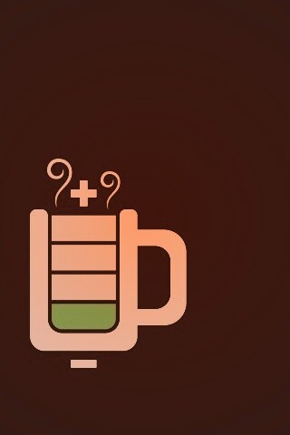 Зарядка от кофе обои