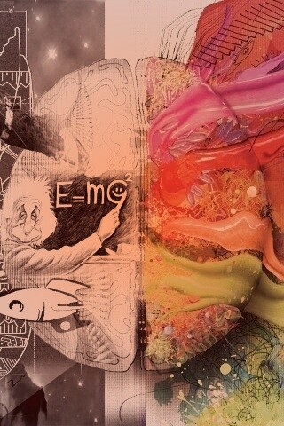 Логика против креатива обои