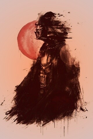 Арт с Дартом Вейдером обои