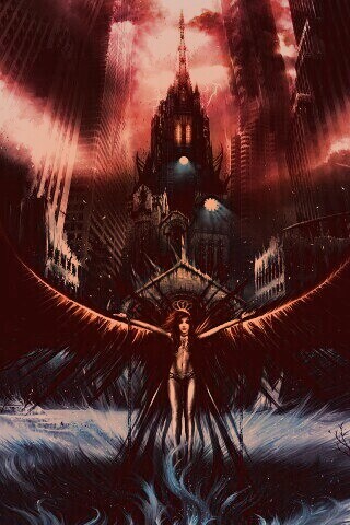 Тёмный ангел обои