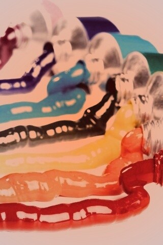 Тюбики с краской обои