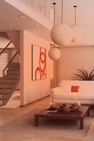 Китайская гостинная обои