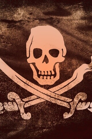 Пиратский флаг обои