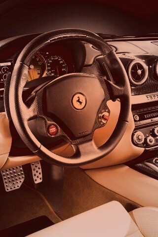 Салон феррари обои