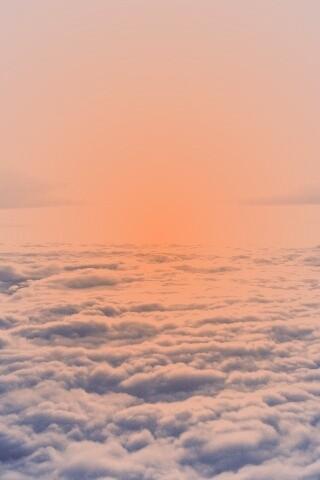 Над облаками обои