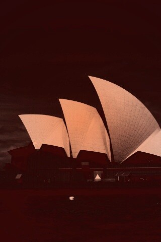Здание оперного театра в Сиднее обои