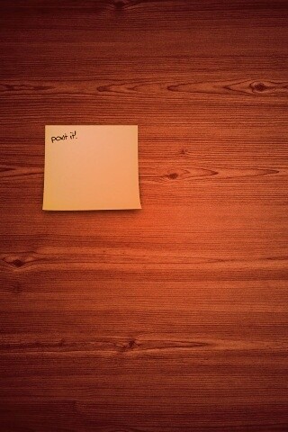 Стикер Post it! обои