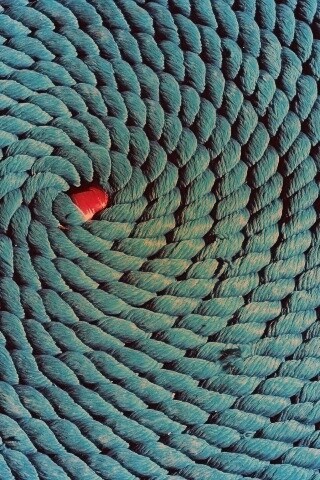 Голубой канат обои