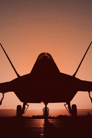 Истребитель F22 обои