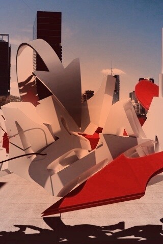 Трехмерное граффити обои