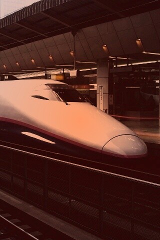 Модель скоростного поезда обои