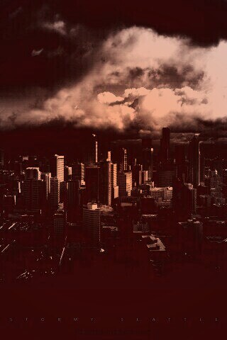 Штормовой Сиэтл обои