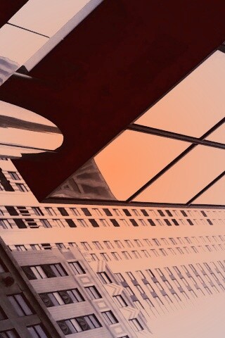 Взгляд вверх обои