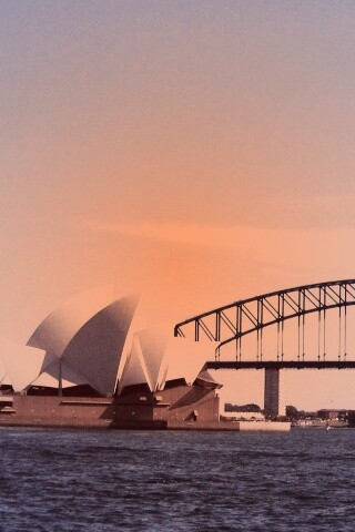 Панорама порта Сиднея обои