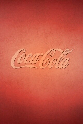 Красный логотип Coca-Cola обои