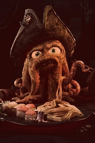 Мультяшный Дэви Джонс обои