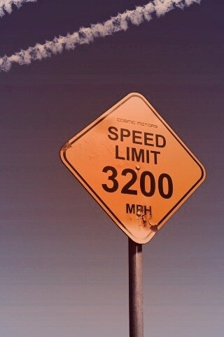 Знак ограничения скорости обои