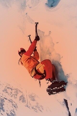 Альпинист обои