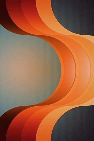 Волнистая абстракция обои