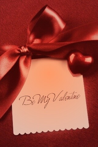 Открытка на день Святого Валентина обои