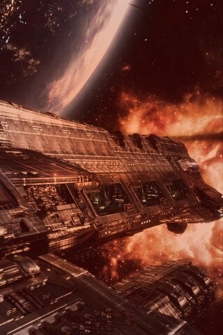 Космический корабль обои