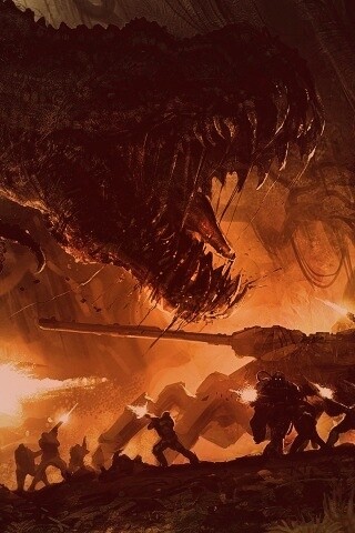 Динозавр обои