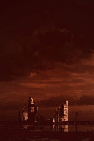 Руины здания обои