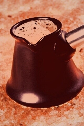 Кофе на углях обои