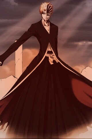 Хичиго в руинах обои