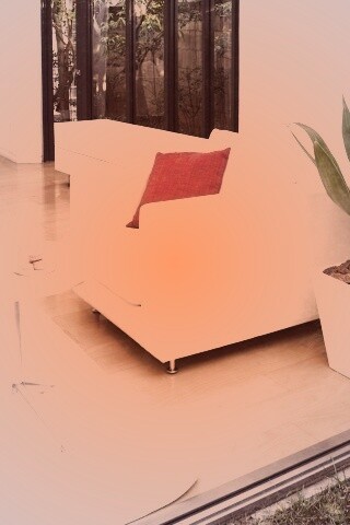 Белое кресло обои