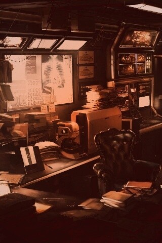 Кабинет обои