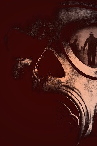 Зловещая маска обои