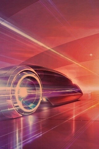 В закат обои