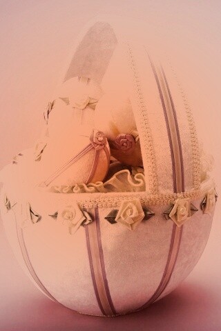 Пасхальная корзиночка обои