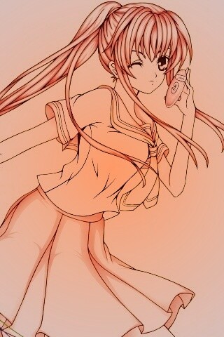 Ubuntu  в аниме обои