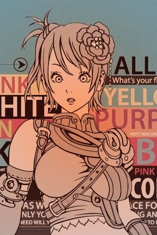 Раскрась её обои