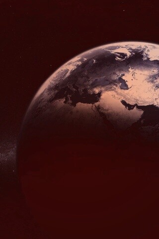 Северное полушарие Земли обои