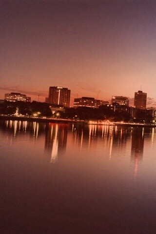 Панорама Бостона обои