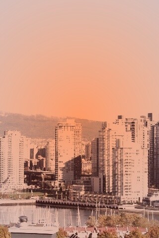 Панорама города обои