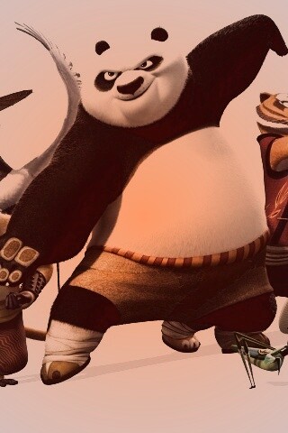 Герои Кунг-фу панда обои