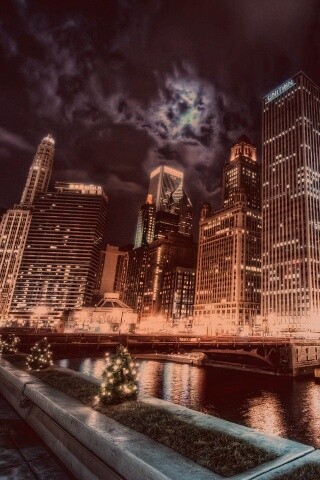 Потрясающий городской вид обои