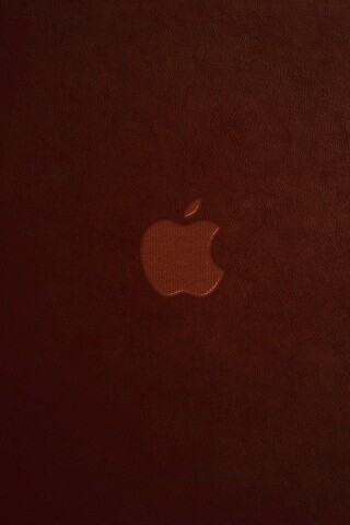 Логотип Apple в дереве обои