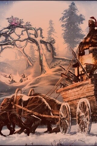 Новогодний Сталкер обои