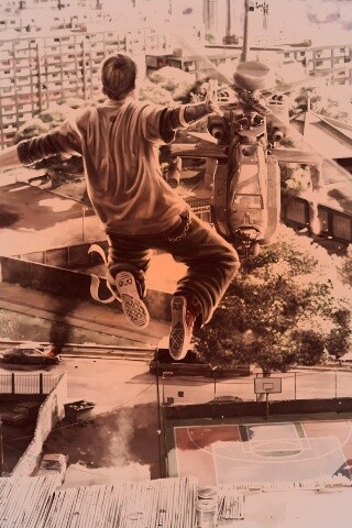 Прыжок обои