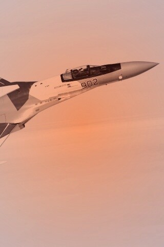 Полёт истребителя обои