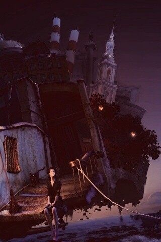 Мрачный Питер обои