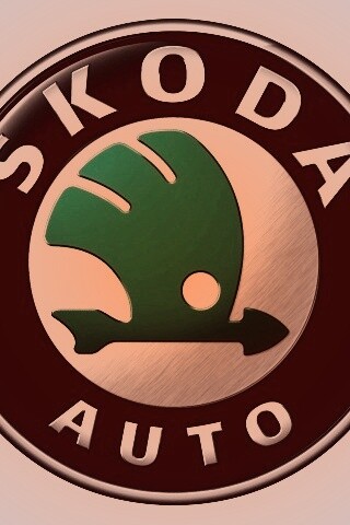 Логотип Skoda обои