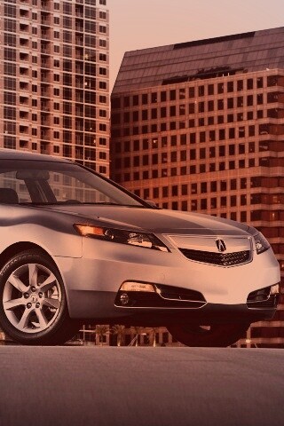 Acura  в городе обои