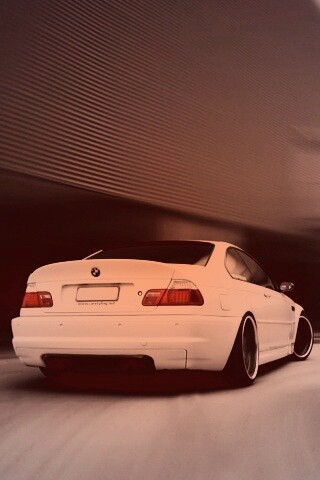 Белый БМВ обои