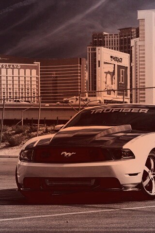 Тюнингованный Форд Мустанг обои